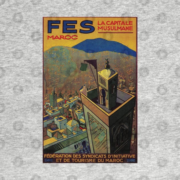 Moroccan Travel Poster: Fes! by rogerstrawberry